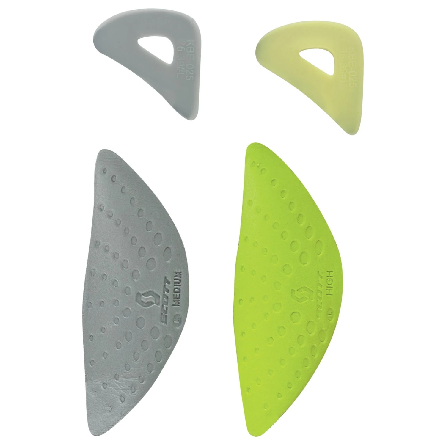 SCOTT Ergologic Adjustment System Damen Innensohle - Schwarz/grau 2 SCOTT Ergologic Adjustment System Damen Innensohle - Schwarz/grau – Bild 2