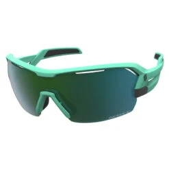SCOTT Spur Brille - Soft Teal Green / Green Chrome + Clear
