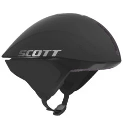 SCOTT Split Plus (CE) Zeitfahrhelm - Schwarz Matt