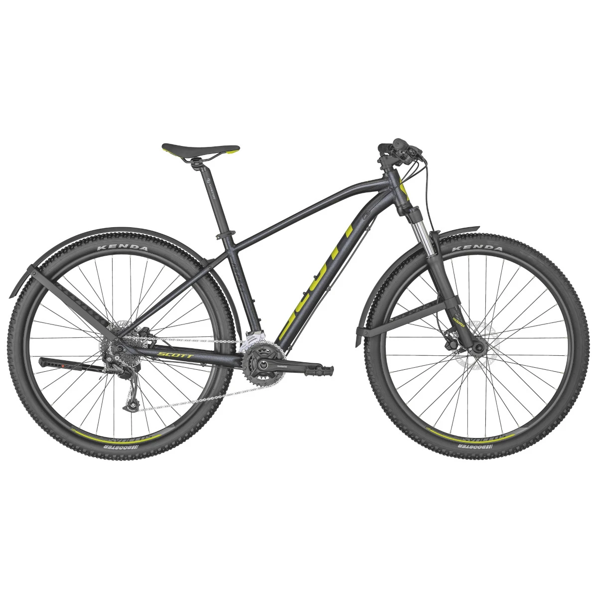 SCOTT ASPECT 950 EQ - 29" Mountainbike - 2022 - Dark Grey / Quicksilver Yellow 1 SCOTT ASPECT 950 EQ - 29" Mountainbike - 2022 - Dark Grey / Quicksilver Yellow