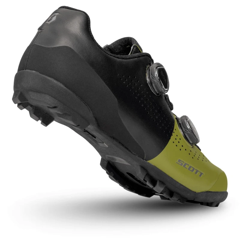 SCOTT Gravel Tuned Schuh - Mattschwarz/savannagrün 2 SCOTT Gravel Tuned Schuh - Mattschwarz/savannagrün – Bild 2