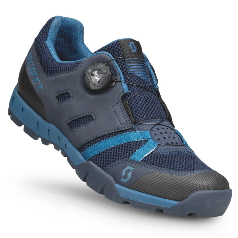 SCOTT Sport Crus-r Boa Schuh - Dunkelblau/hellblau 1 SCOTT Sport Crus-r Boa Schuh - Dunkelblau/hellblau