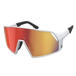 SCOTT Pro Shield Brille - White Matt / Red Chrome