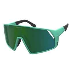 SCOTT Pro Shield Brille - Soft Teal Green / Green Chrome