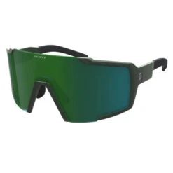 SCOTT Shield Compact Brille - Kaki Green / Green Chrome