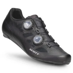 SCOTT Road Vertec Boa Schuh - Schwarz/silber 296553