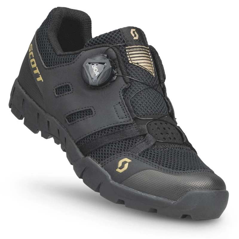 SCOTT Sport Crus-r Boa Eco Lady Damenschuh - Schwarz/gold 1 SCOTT Sport Crus-r Boa Eco Lady Damenschuh - Schwarz/gold