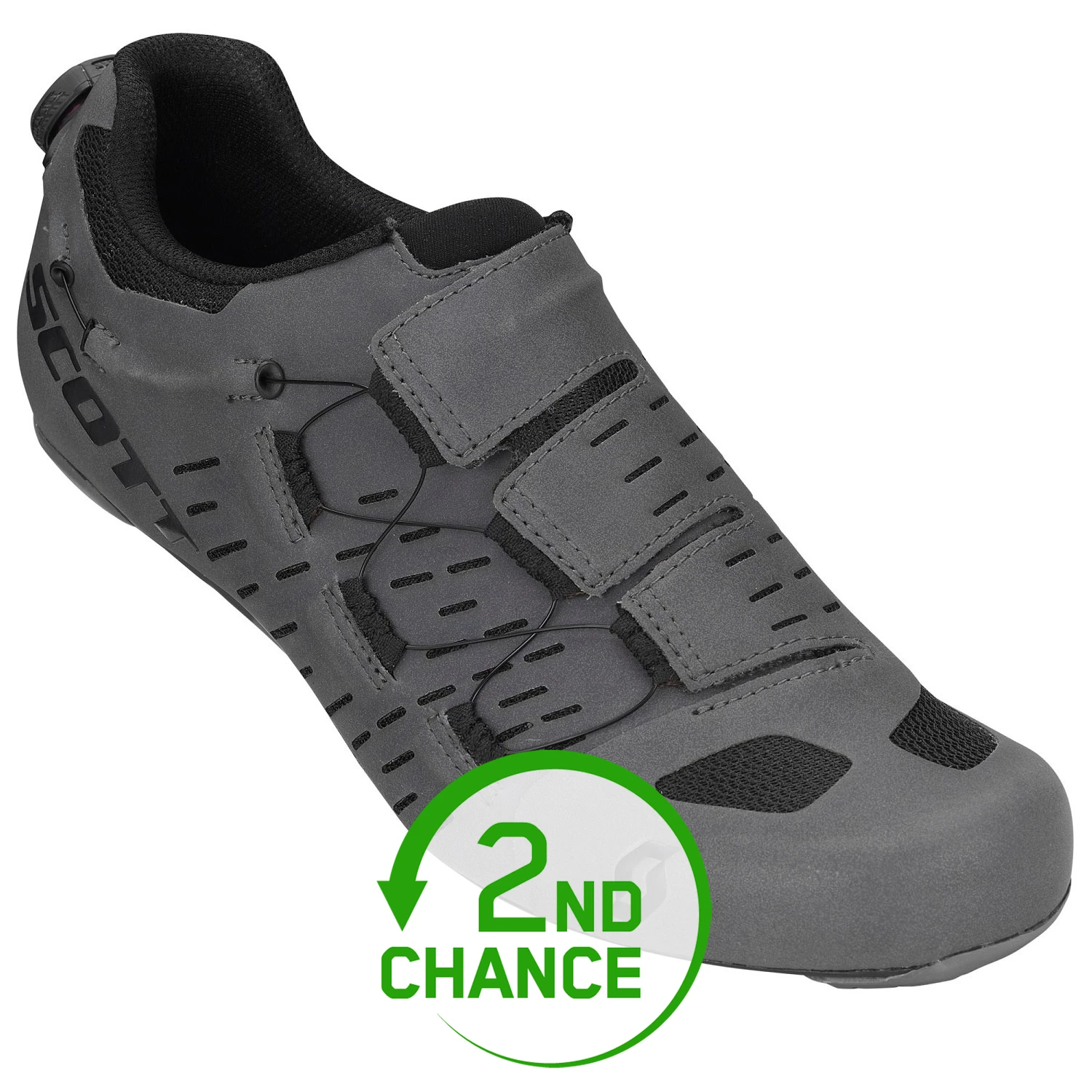 SCOTT Road Aero TT Schuhe - Dark Grey Reflective/black - B-Ware 1 SCOTT Road Aero TT Schuhe - Dark Grey Reflective/black - B-Ware