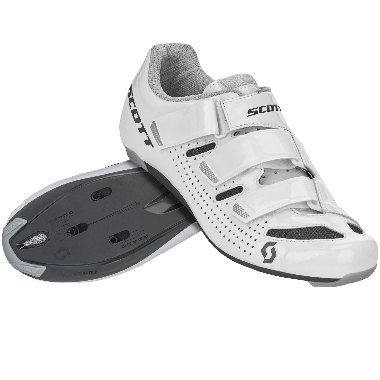 SCOTT Road Comp Lady Schuh - Gloss White/gloss Black 2 SCOTT Road Comp Lady Schuh - Gloss White/gloss Black – Bild 2