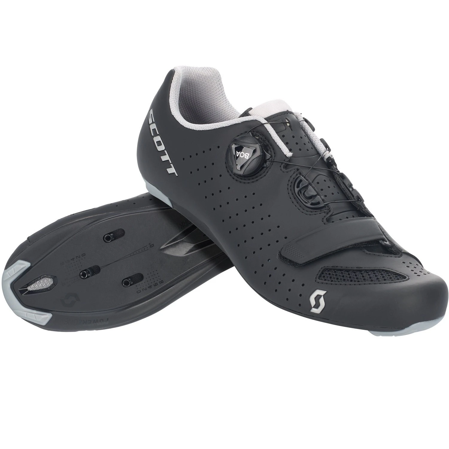 SCOTT Road Comp Boa Schuh - Black/silver 2 SCOTT Road Comp Boa Schuh - Black/silver – Bild 2