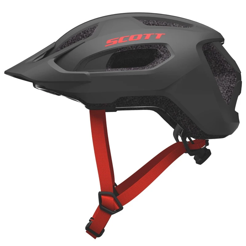 SCOTT Supra (CE) Helm - Dunkelgrau/rot 2 SCOTT Supra (CE) Helm - Dunkelgrau/rot – Bild 2