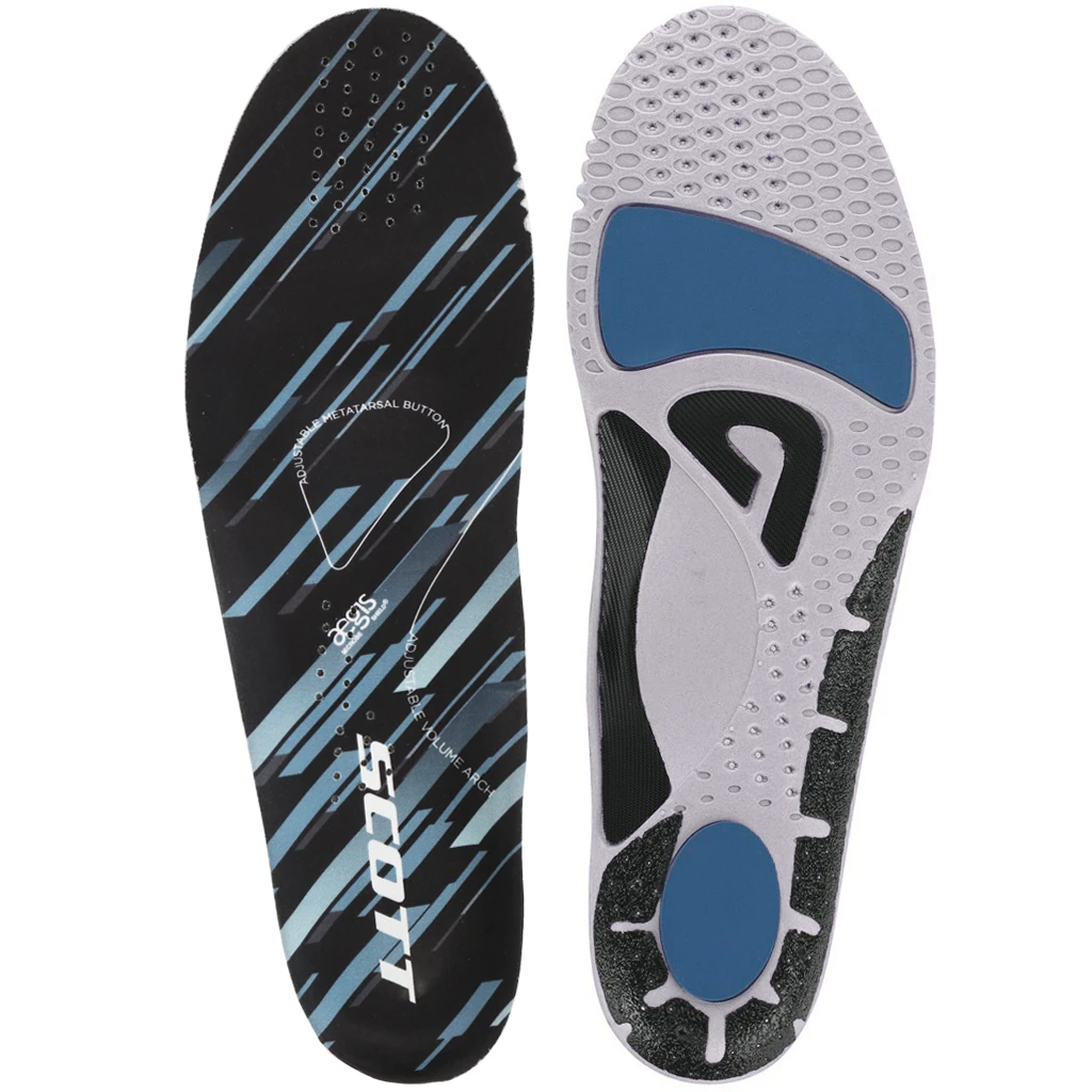 SCOTT Ergologic Adjustment System Damen Innensohle - Schwarz/grau 1 SCOTT Ergologic Adjustment System Damen Innensohle - Schwarz/grau
