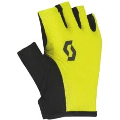 SCOTT Aspect Sport Kinder Kurzfinger-Handschuhe - Sulphur Yellow/black