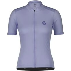 SCOTT Endurance 10 Damen Kurzarm-Radtrikot - Moon Blue/dream Blue