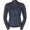 SCOTT Endurance 10 Damen Langarmshirt - Dark Blue/metal Blue
