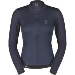 SCOTT Endurance 10 Damen Langarmshirt - Dark Blue/metal Blue