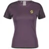 SCOTT Endurance 10 Damen Kurzarm T-Shirt - Dark Purple/mud Green