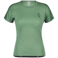 SCOTT Endurance 10 Damen Kurzarm T-Shirt - Glade Green/smoked Green