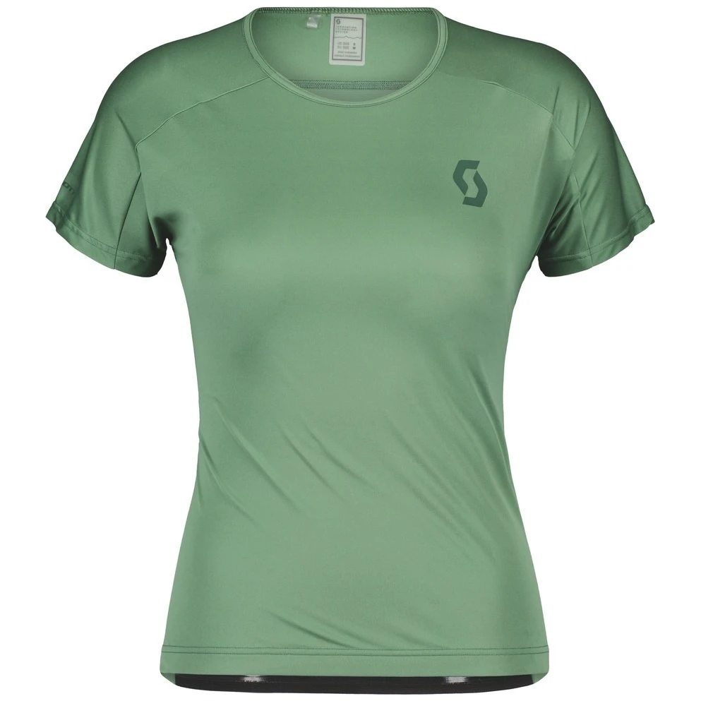 SCOTT Endurance 10 Damen Kurzarm T-Shirt - Glade Green/smoked Green 1 SCOTT Endurance 10 Damen Kurzarm T-Shirt - Glade Green/smoked Green