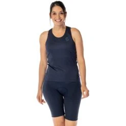 SCOTT Endurance 10 Damen Tanktop - Dark Blue/metal Blue 13 SCOTT Endurance 10 Damen Tanktop - Dark Blue/metal Blue -Scott Verkaufsgeschäft scott endurance 10 womens tank dark blue metal blue 3 1428353