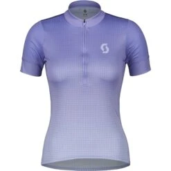 SCOTT Endurance 15 Damen Kurzarmtrikot - Dream Blue/moon Blue