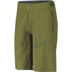 SCOTT Endurance Shorts, Weite Passform, Mit Sitzpolster - Fir Green