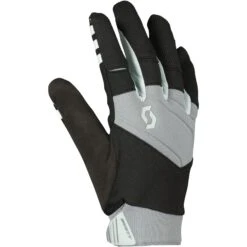SCOTT Enduro LF Handschuhe - Hellgrau/schwarz