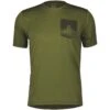 SCOTT Gravel 20 Kurzarmtrikot - Fir Green/black