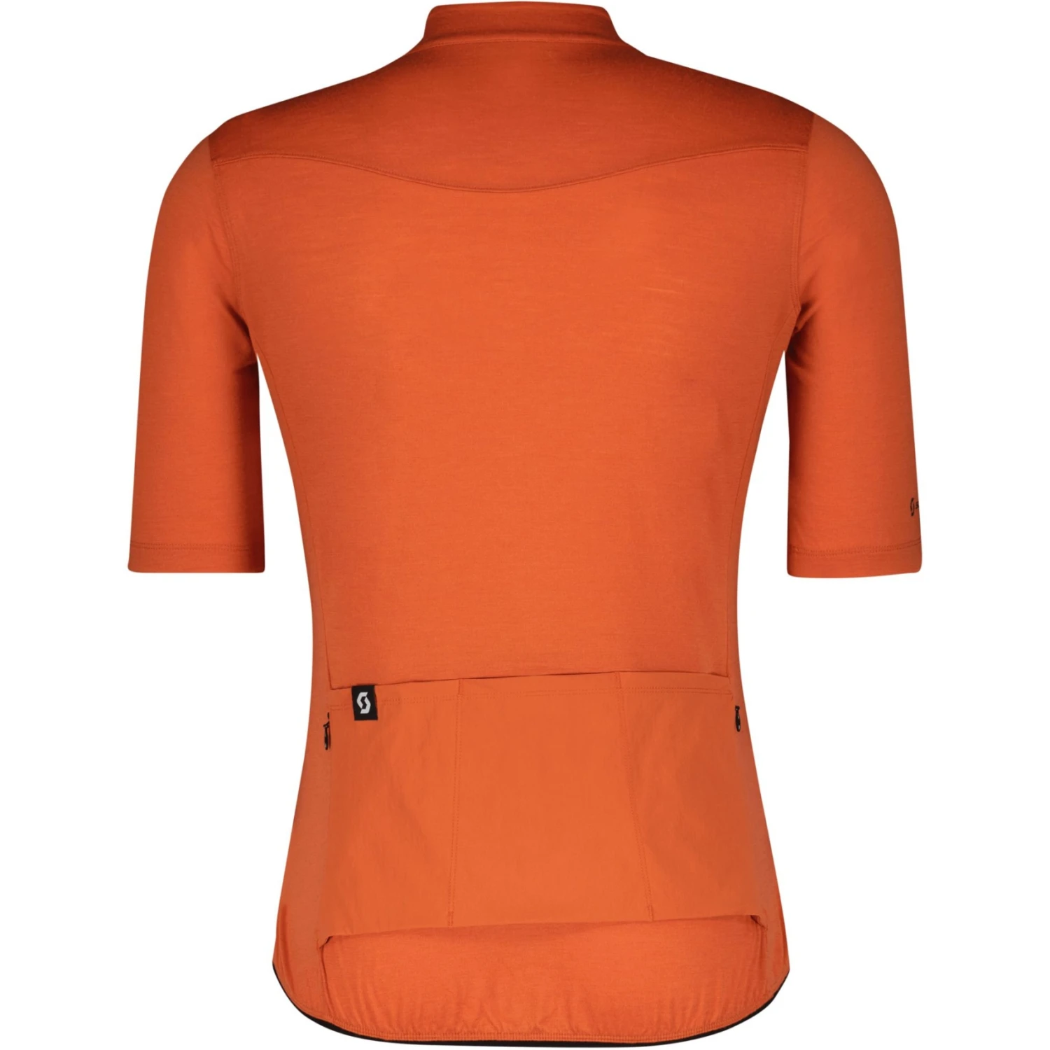 SCOTT Gravel Merino Kurzarmtrikot - Braze Orange/dark Grey 2 SCOTT Gravel Merino Kurzarmtrikot - Braze Orange/dark Grey – Bild 2