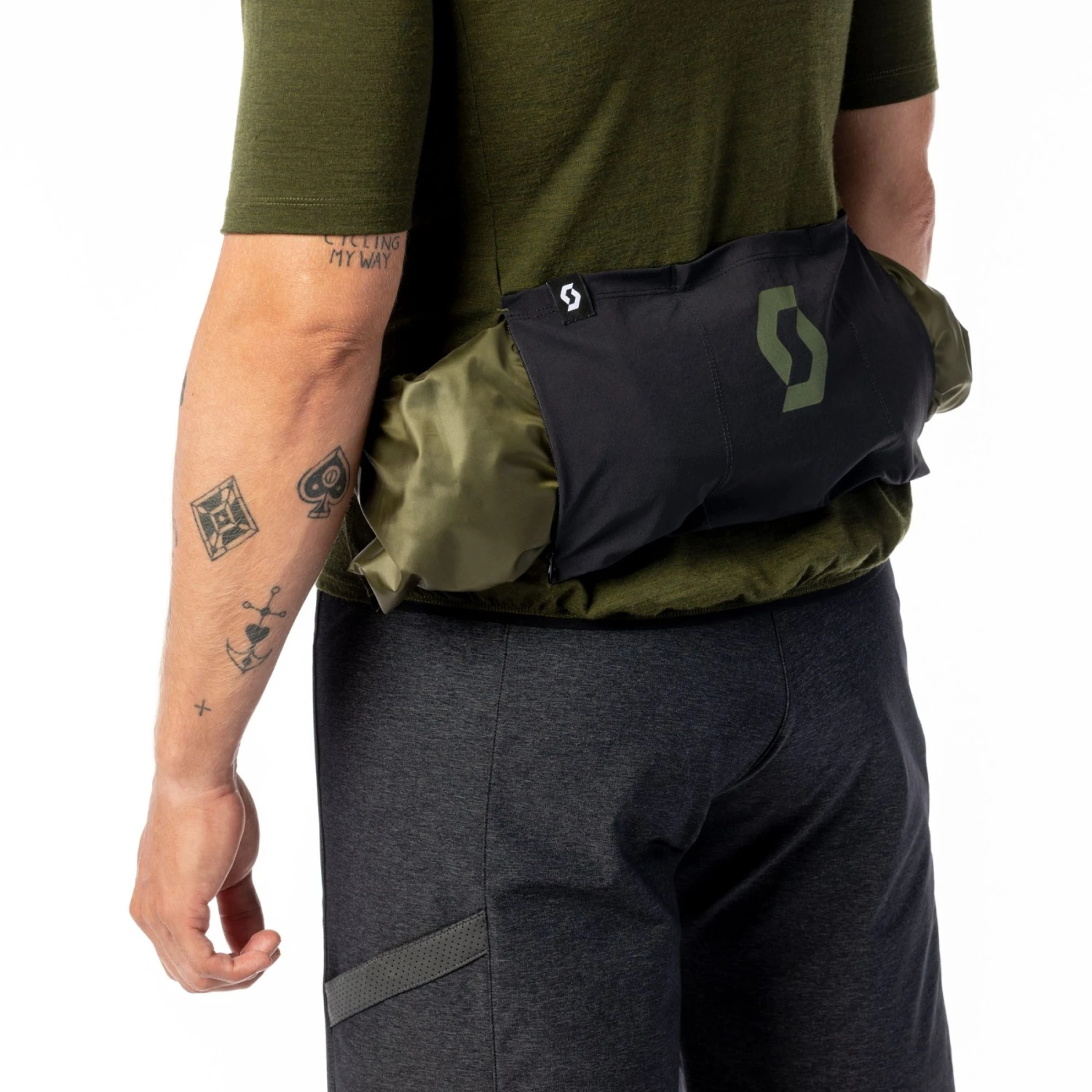 SCOTT Gravel Merino Kurzarmtrikot - Braze Orange/dark Grey 12 SCOTT Gravel Merino Kurzarmtrikot - Braze Orange/dark Grey – Bild 12