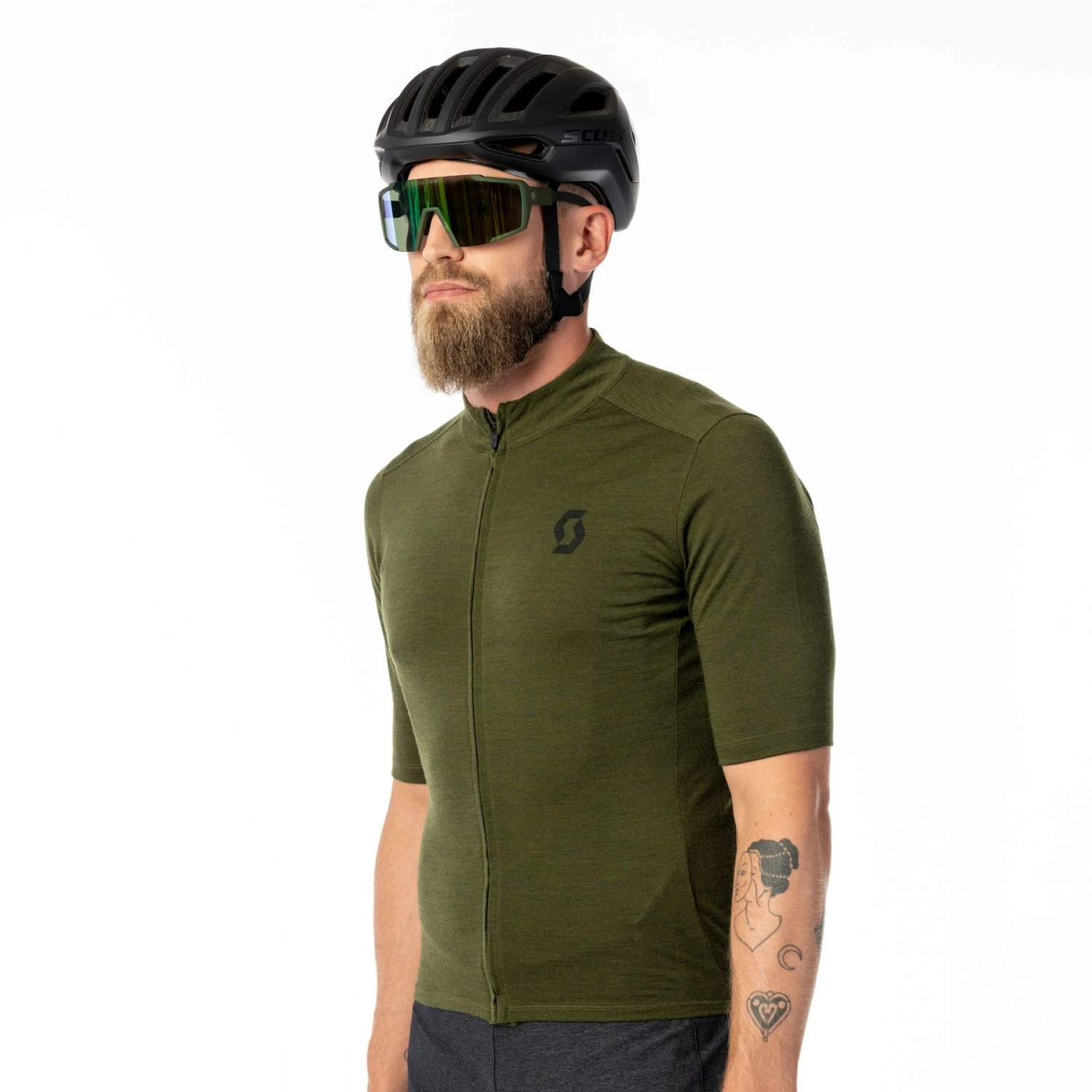 SCOTT Gravel Merino Kurzarmtrikot - Braze Orange/dark Grey 3 SCOTT Gravel Merino Kurzarmtrikot - Braze Orange/dark Grey – Bild 3