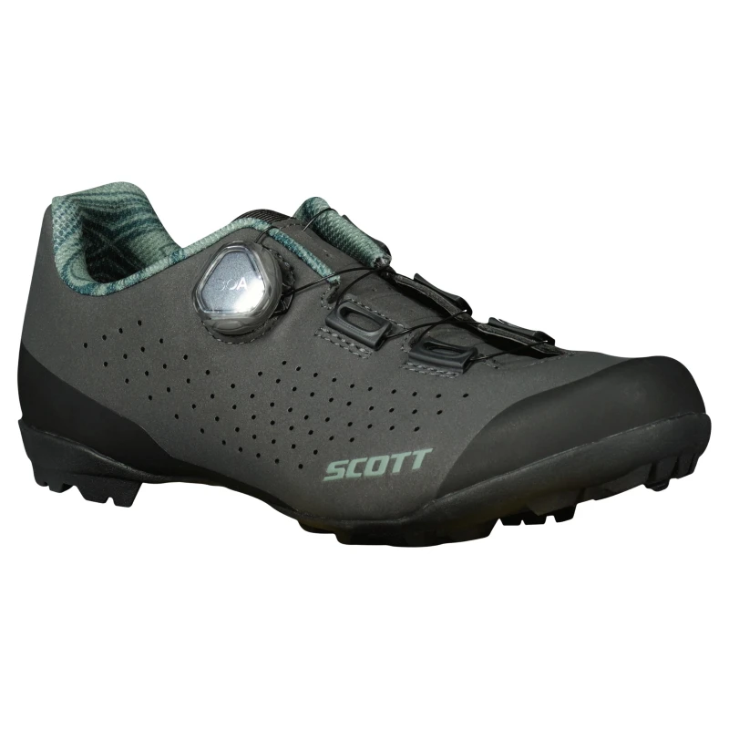 SCOTT Gravel Pro Lady Damenschuh - Dark Grey/light Green 1 SCOTT Gravel Pro Lady Damenschuh - Dark Grey/light Green