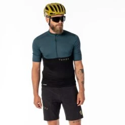 SCOTT Gravel Tuned Kurzarmtrikot - Black/aruba Green -Scott Verkaufsgeschäft scott gravel tuned short sleeve shirt black aruba green 5 1428612
