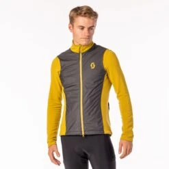 SCOTT Gravel Warm Merino Weste - Schwarz 8 SCOTT Gravel Warm Merino Weste - Schwarz -Scott Verkaufsgeschäft scott gravel warm merino vest mellow yellow black 5 1318364