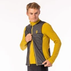 SCOTT Gravel Warm Merino Weste - Schwarz 10 SCOTT Gravel Warm Merino Weste - Schwarz -Scott Verkaufsgeschäft scott gravel warm merino vest mellow yellow black 6 1318365