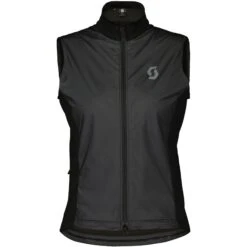 SCOTT Gravel Warm Merino Damenweste - Schwarz
