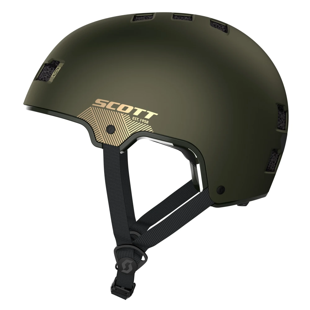 SCOTT Jibe (CE) Helm - Komodo Green/gold 2 SCOTT Jibe (CE) Helm - Komodo Green/gold – Bild 2