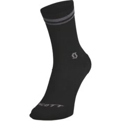 SCOTT Merino Crew Socken - Black/dark Grey