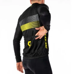 SCOTT RC Team 10 Langarmtrikot - Black/sulphur Yellow -Scott Verkaufsgeschäft scott race team 10 ls black yellow 23 1548660