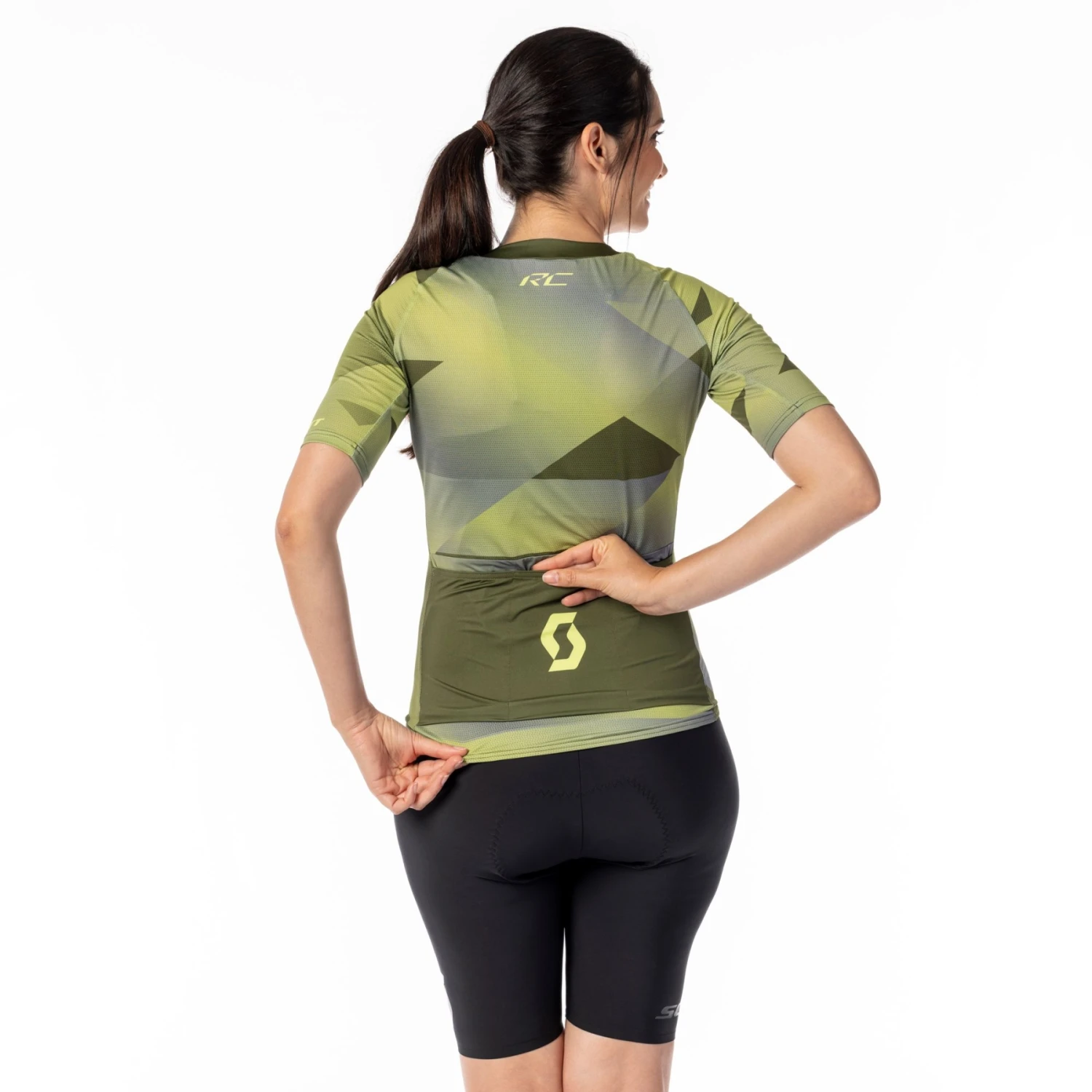 SCOTT RC Premium Climber Damen Kurzarmtrikot - Rose Beige/braze Orange 5 SCOTT RC Premium Climber Damen Kurzarmtrikot - Rose Beige/braze Orange – Bild 5