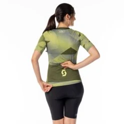 SCOTT RC Premium Climber Damen Kurzarmtrikot - Dream Blue/moon Blue -Scott Verkaufsgeschäft scott rc premium climber womens short sleeve shirt rose beige braze orange 2 1429004