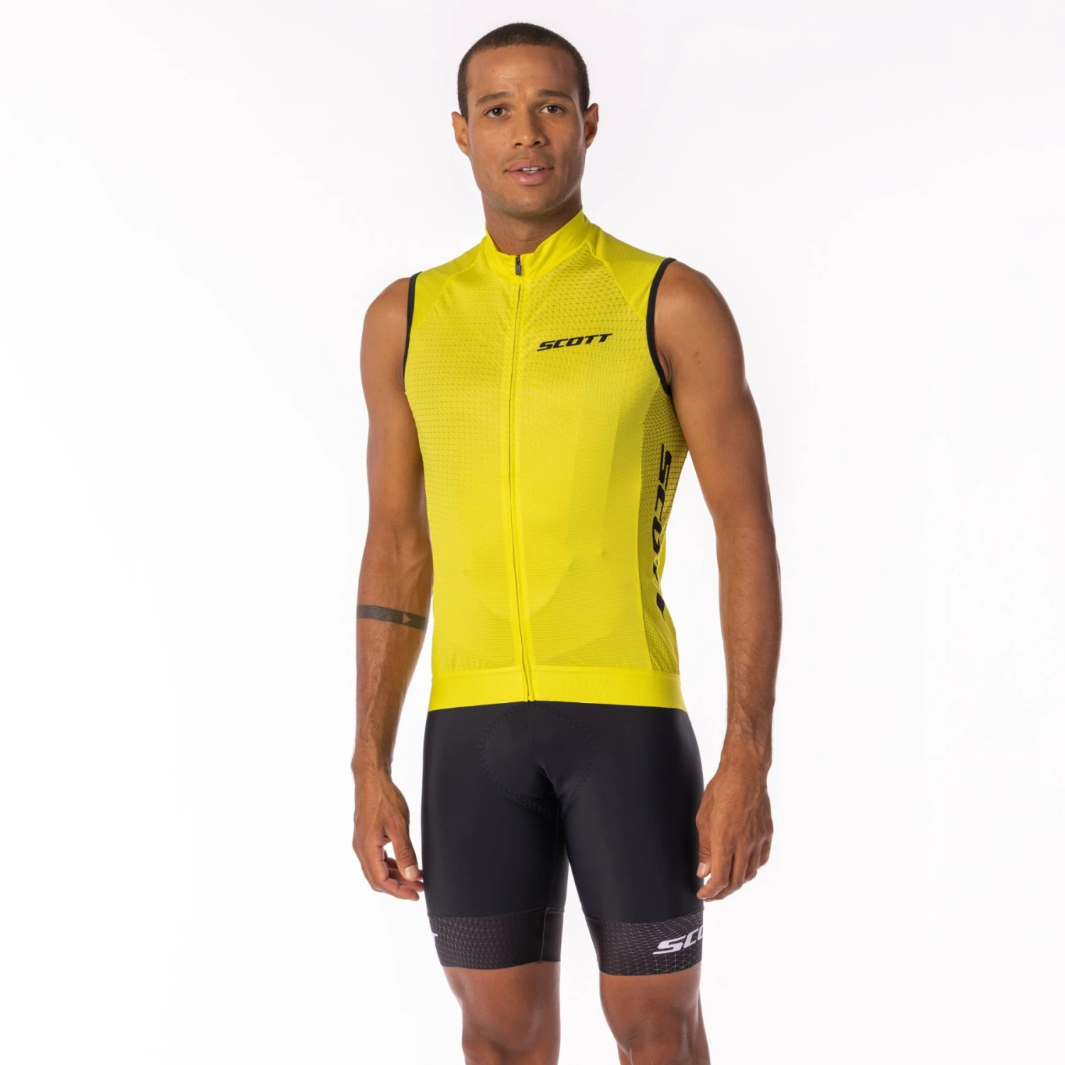 SCOTT RC Pro Ärmelloses Trikot - Sulphur Yellow/black 4 SCOTT RC Pro Ärmelloses Trikot - Sulphur Yellow/black – Bild 4