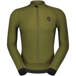 SCOTT RC Pro Warm Langarmtrikot - Fir Green