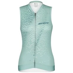SCOTT RC Pro Damen Ärmelloses Trikot - Northern Mint/northern Blue
