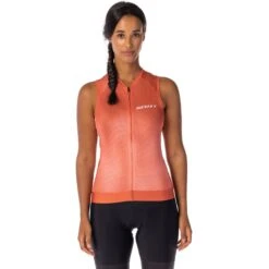 SCOTT RC Pro Damen Ärmelloses Trikot - Rose Beige/braze Orange