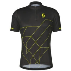 SCOTT RC Team 20 Kurzarmtrikot - Black/sulphur Yellow