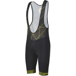 SCOTT RC Team ++ Trägerhose - Black/sulphur Yellow
