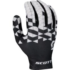 SCOTT RC Team LF Fahrradhandschuhe - Black/white