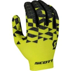 SCOTT RC Team LF Fahrradhandschuhe - Sulphur Yellow/black