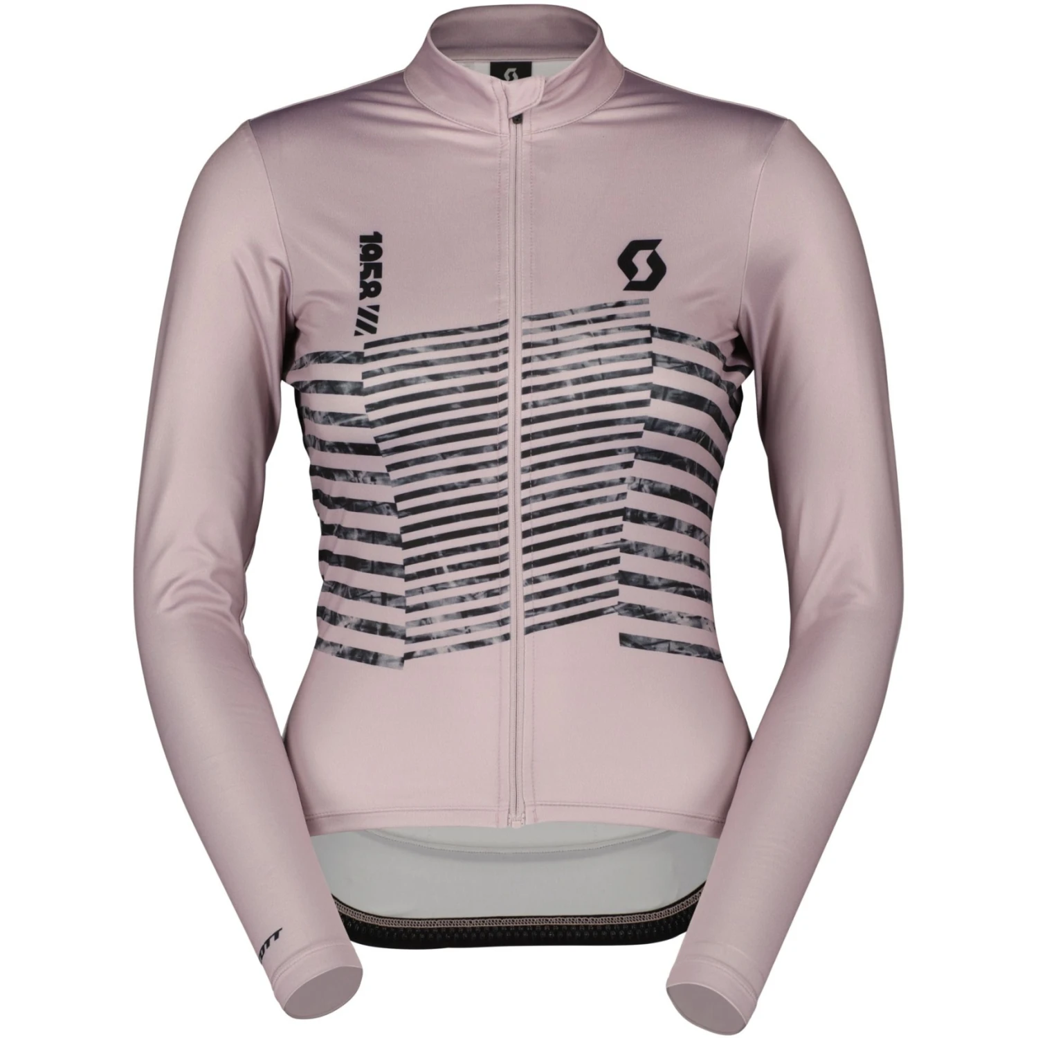 SCOTT RC Team Warm Graphics Damen Langarm Trikot - Cloud Pink 1 SCOTT RC Team Warm Graphics Damen Langarm Trikot - Cloud Pink